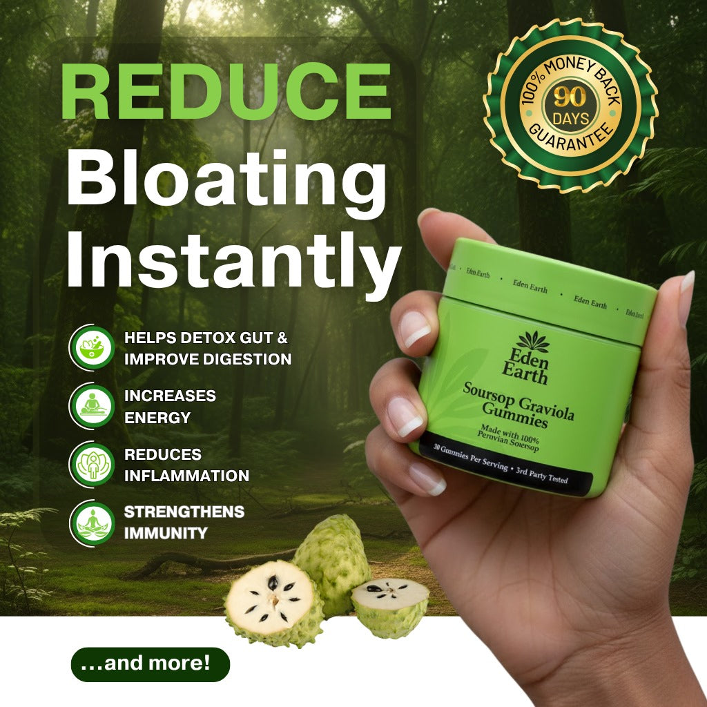 Detox Soursop Gummies For Gut Health
